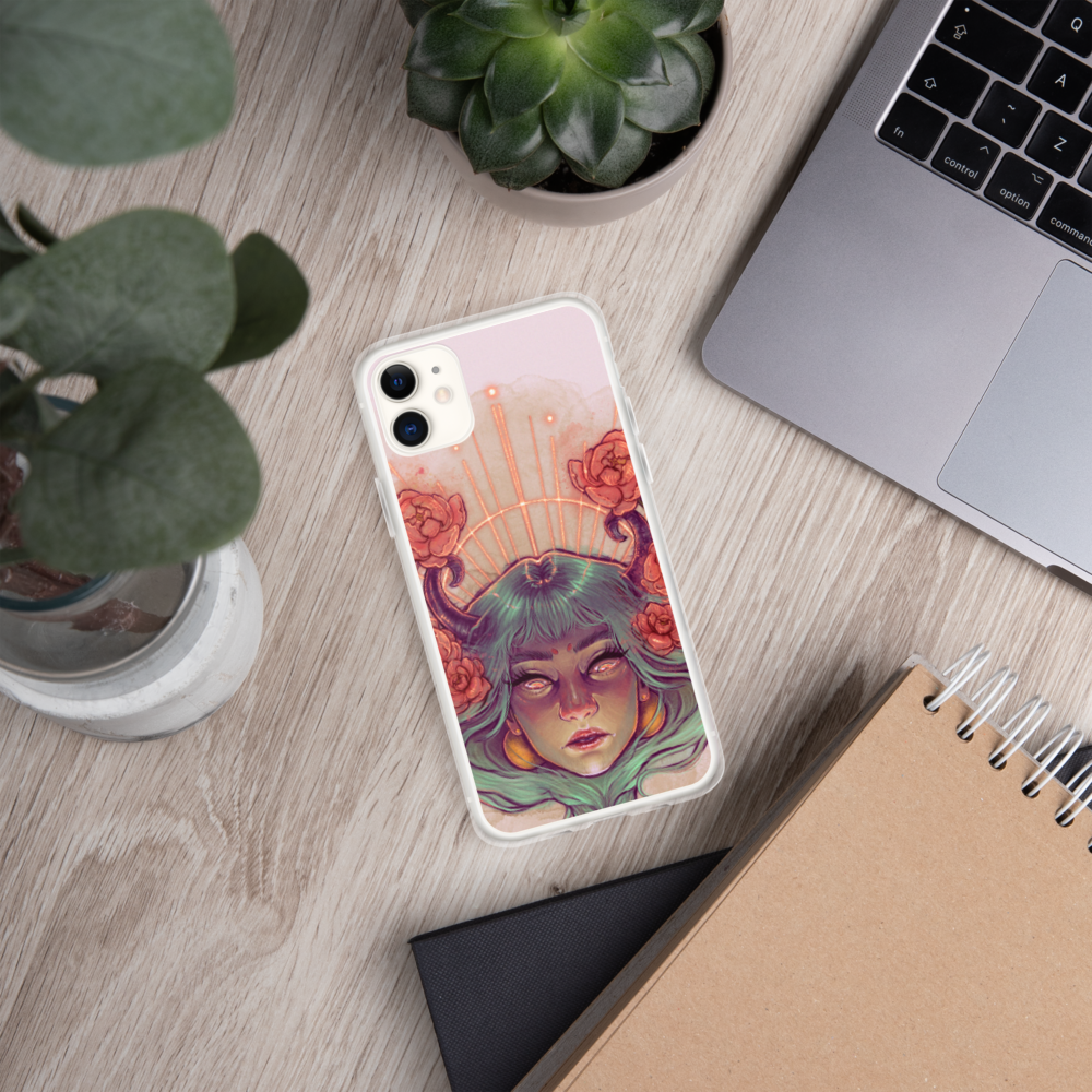 Demon in My View iPhone Case