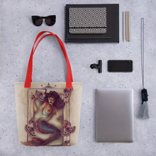 Load image into Gallery viewer, Mermaid Colors Tote bag

