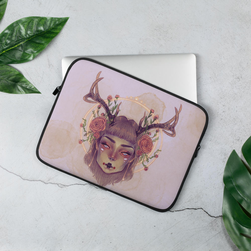 Spring Fawn Laptop Sleeve