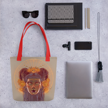 Load image into Gallery viewer, Flower Faun Tote bag
