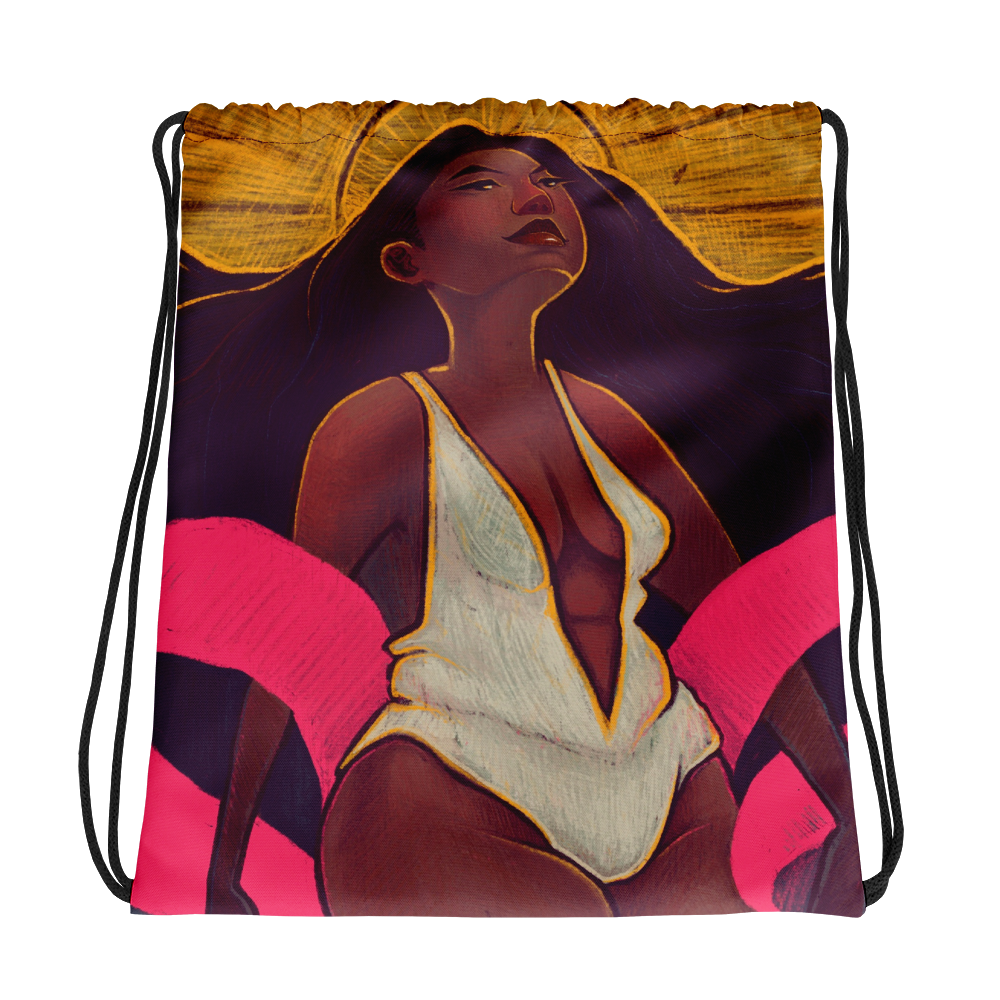 Goddess Sunrises Drawstring bag